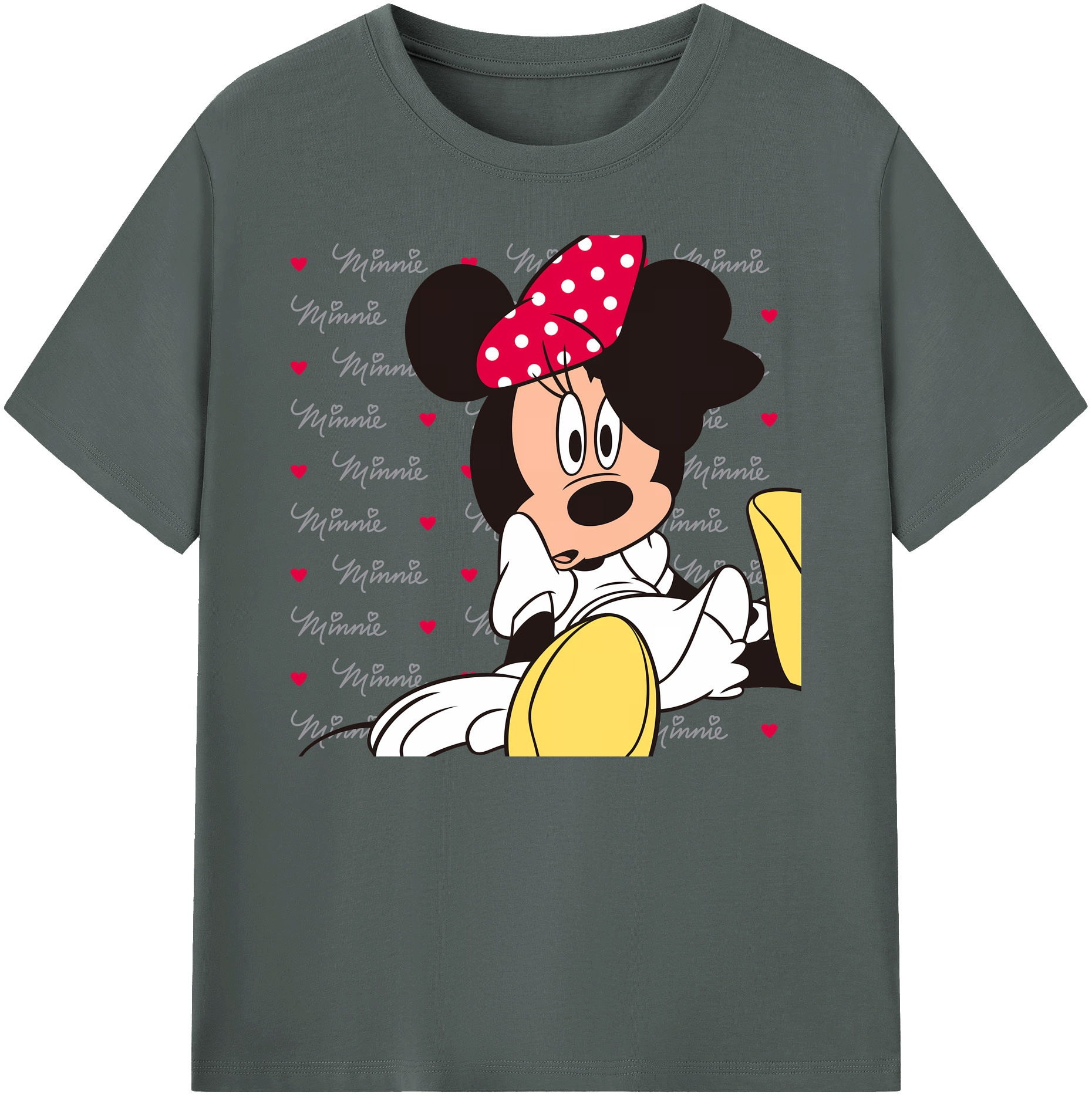 ミッキーマウス Mickey Mouse 綿100％ メンズ半袖Tシャツ｜肌触りやわらか＆通気性
